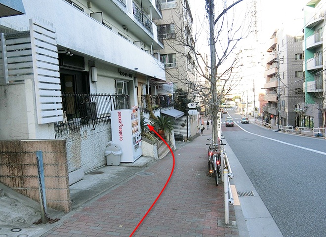 JR線 四ツ谷駅からの詳しい行き方17